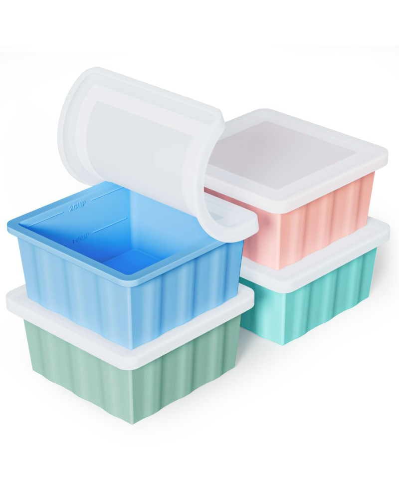Silicon Soup Portion Freeze Tray